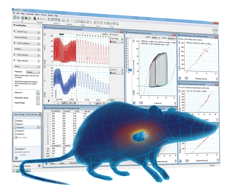 screenshot of LabChart Pro